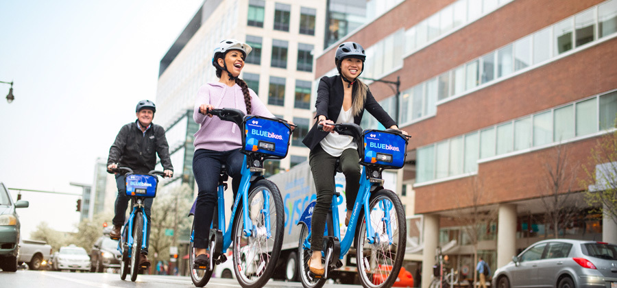blue bikes free ride