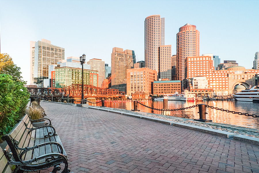 boston harborwalk blue bikes boston