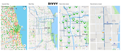 Chicago Bike Lane Map New Map Features Make The Divvy App Better Than Ever | Divvy Bikes