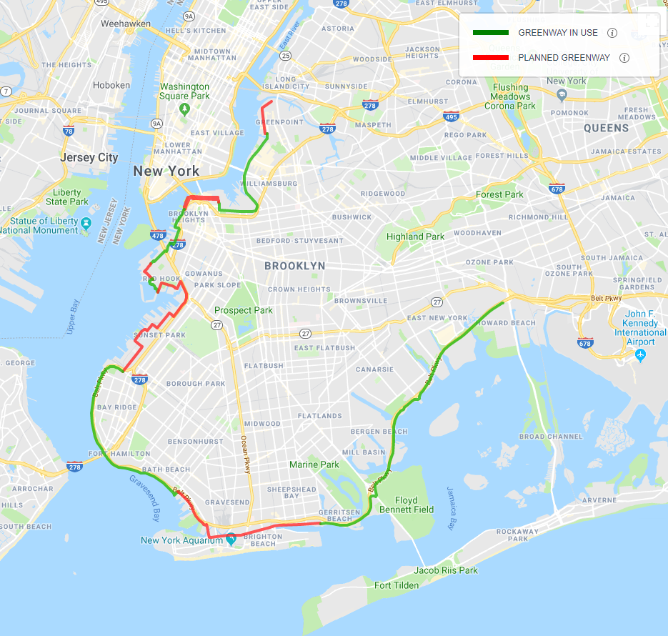 Brooklyn Waterfront Greenway | Citi Bike NYC